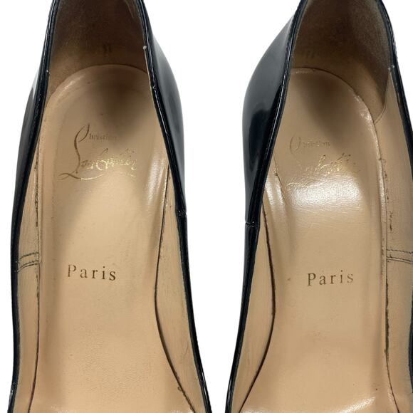 Christian Louboutin So Kate 120 Patent Leather Pumps Black Size 37 - Picture 12 of 12